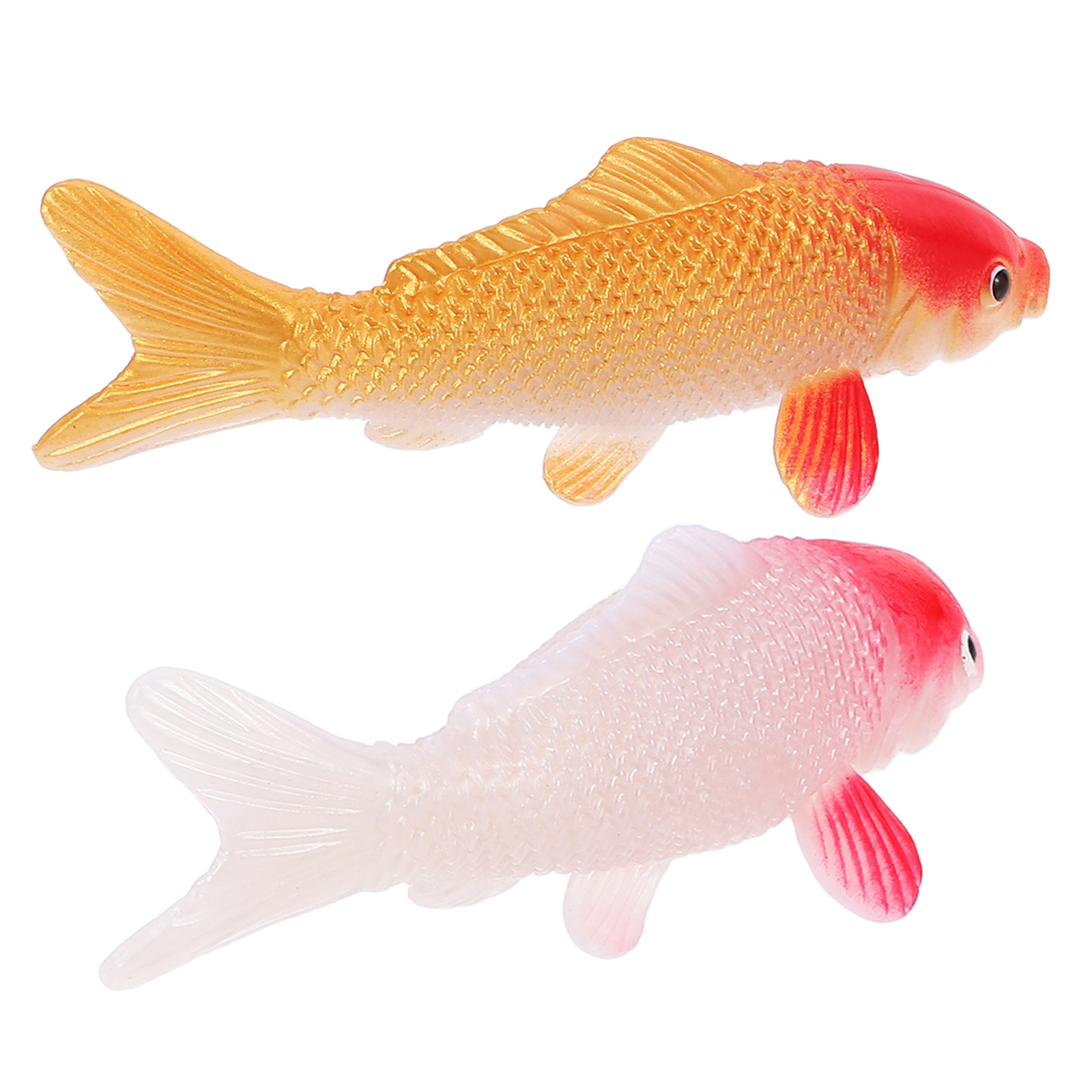 Aquarium Fish Koi - 2Pcs Lifelike Artificial Koi Goldfish Aquarium