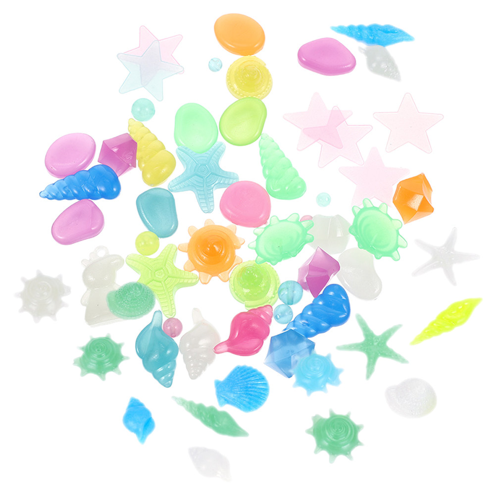 Aquarium Fish That Glow In The Dark - 50pcs Luminous Stones Glow In The