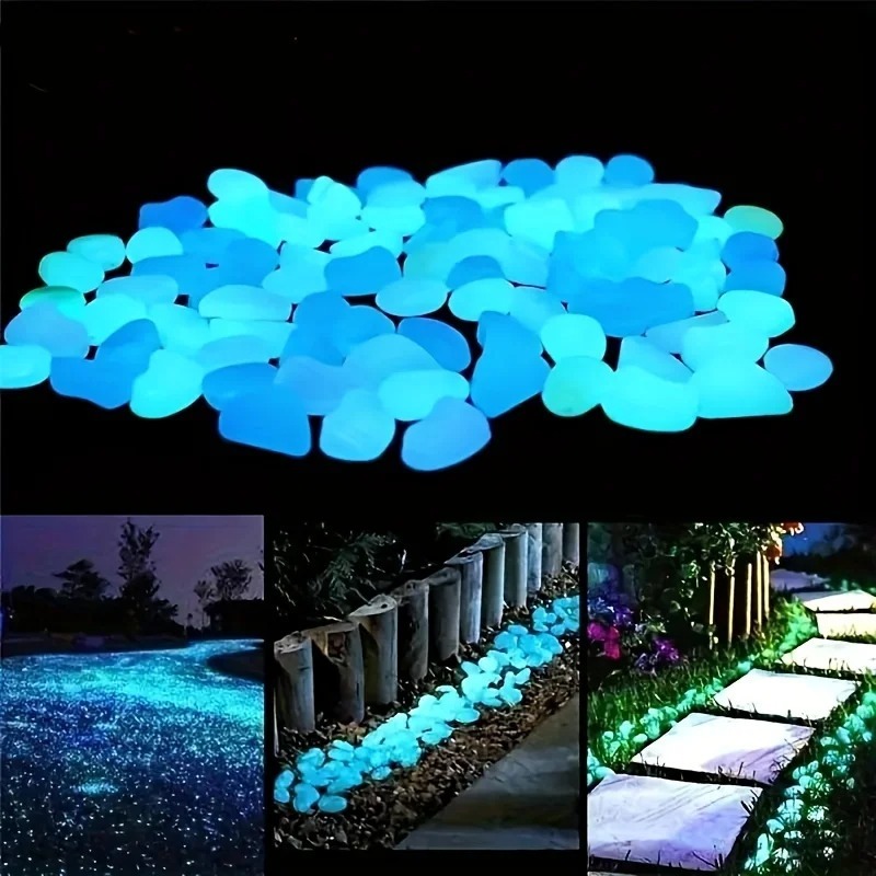 Aquarium Fish That Glow In The Dark - Glow in the Dark Pebbles Stones