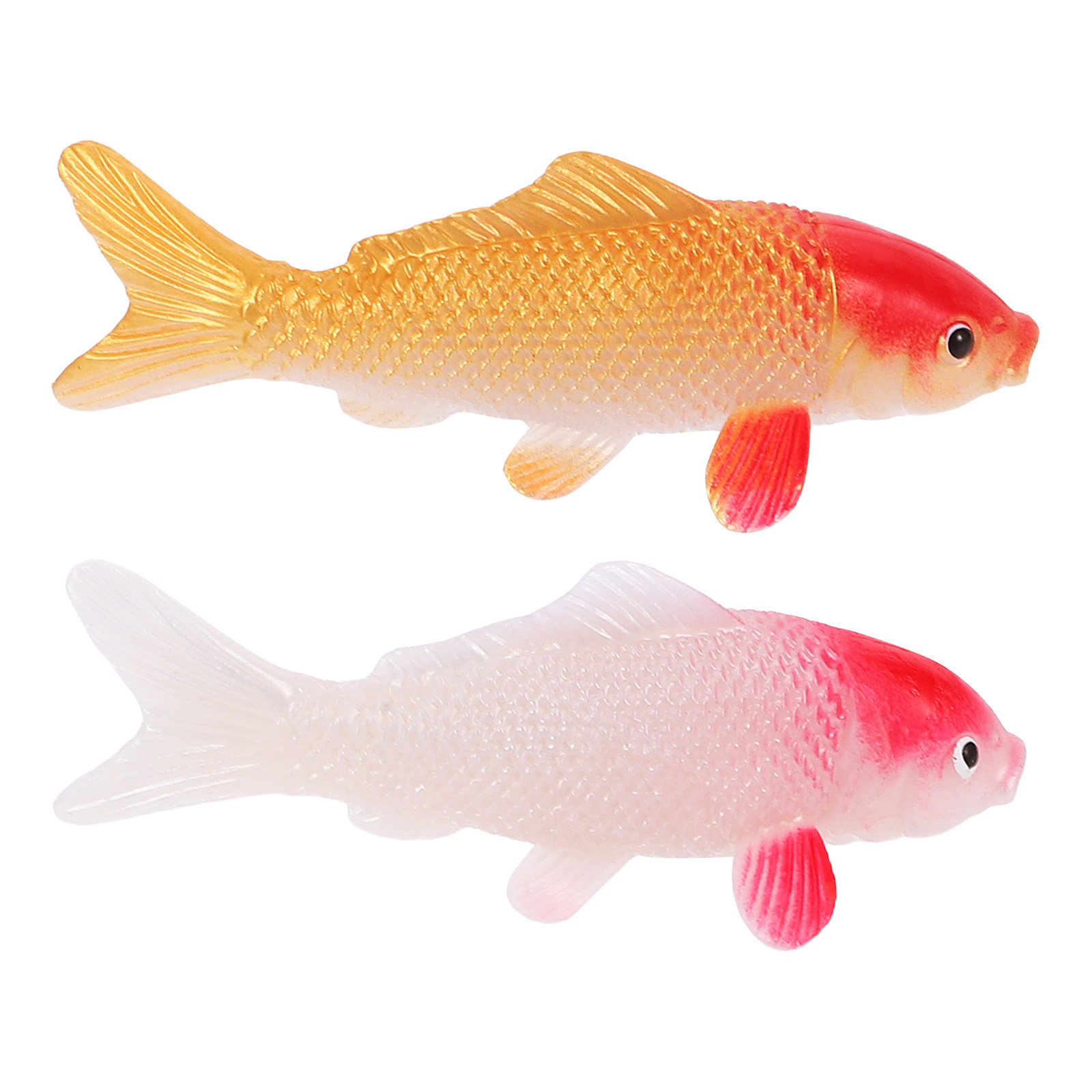 2Pcs Lifelike Artificial Koi G - Aquarium Fish Koi incelemesi ve fiyatı