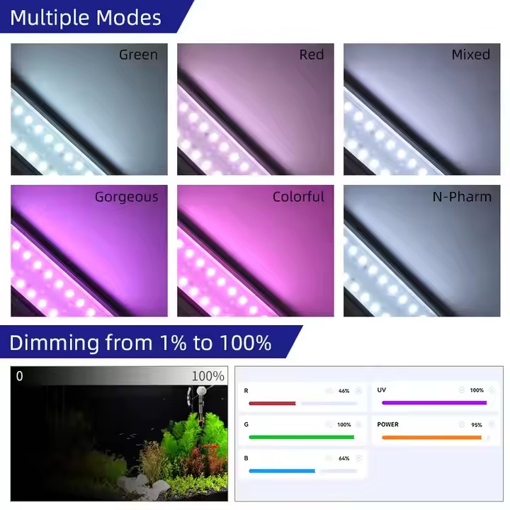 WEEK AQUA S Series RGB+UV Full - Aquarium Fish App incelemesi ve fiyatı