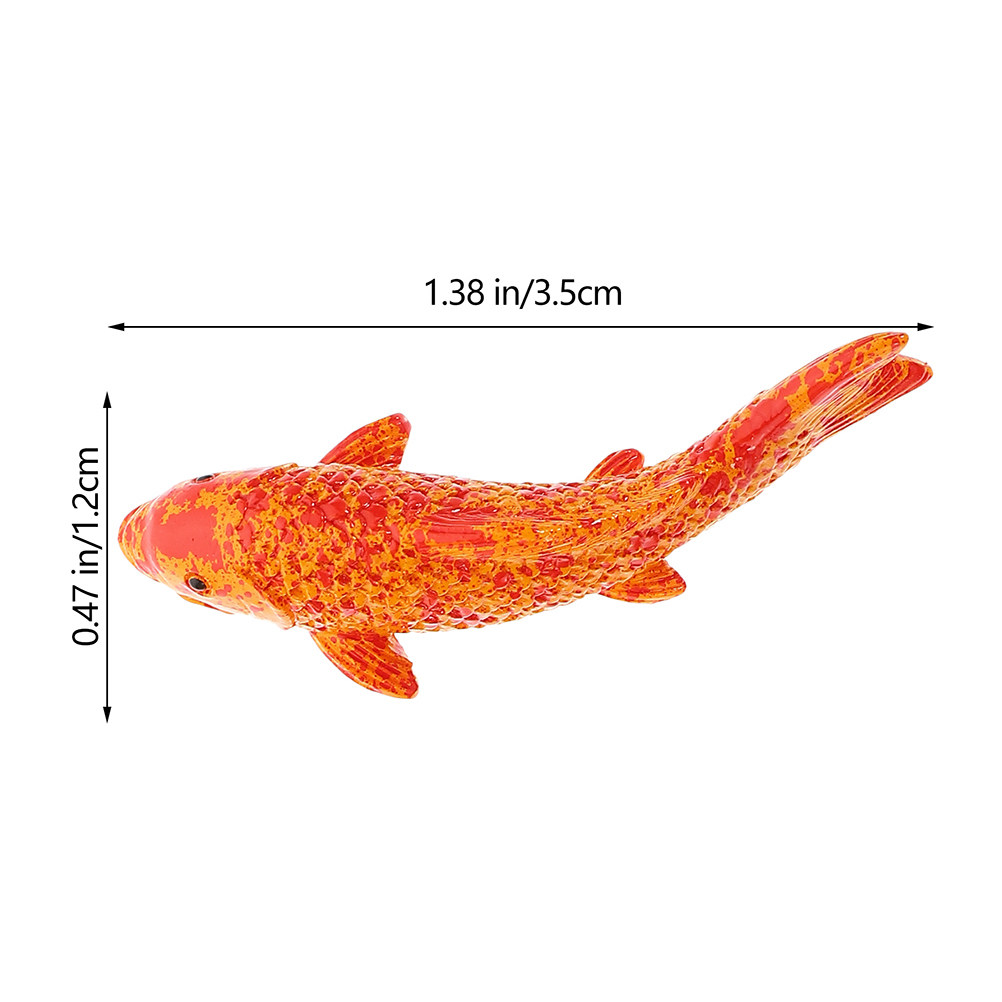 10Pcs Mini Koi Fish Decor Vibr - Aquarium Fish Koi incelemesi ve fiyatı