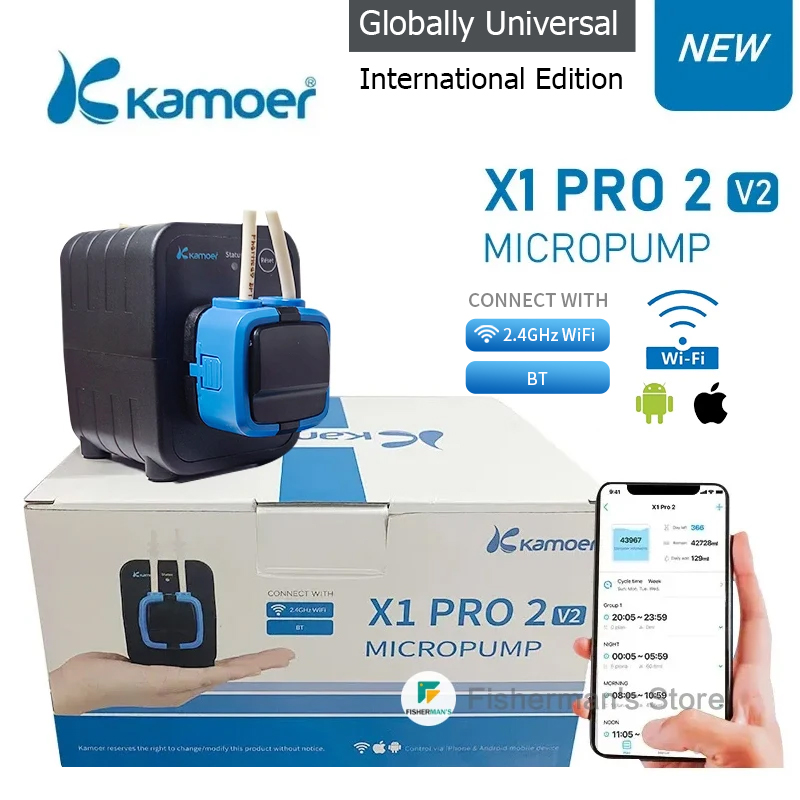 Kamoer X1 PRO 2 V2 WiFi Blueto - Aquarium Fish App incelemesi ve fiyatı