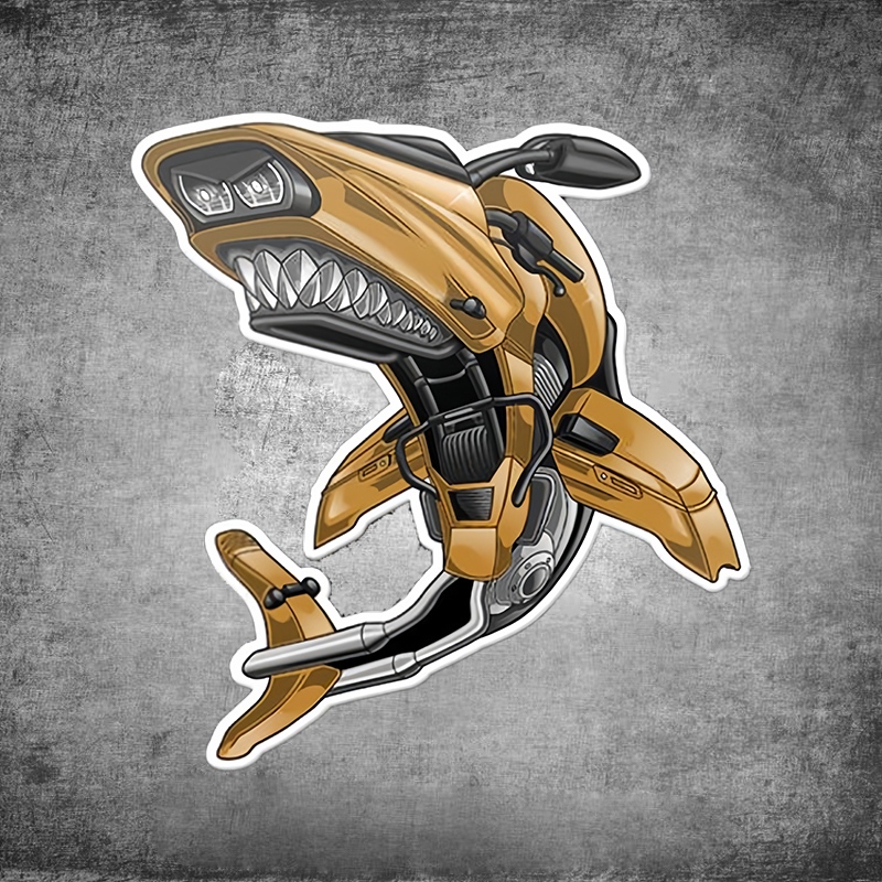 1PC Shark Nose Motorcycle Fair - Aquarium Fish Shark incelemesi ve fiyatı