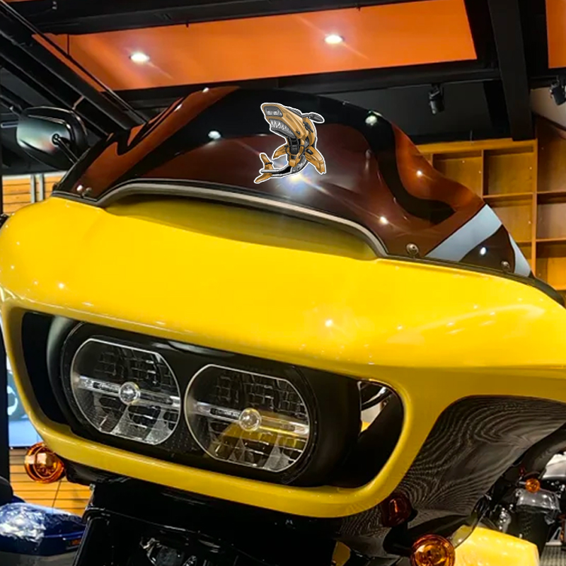 1PC Shark Nose Motorcycle Fair - Aquarium Fish Shark incelemesi ve fiyatı