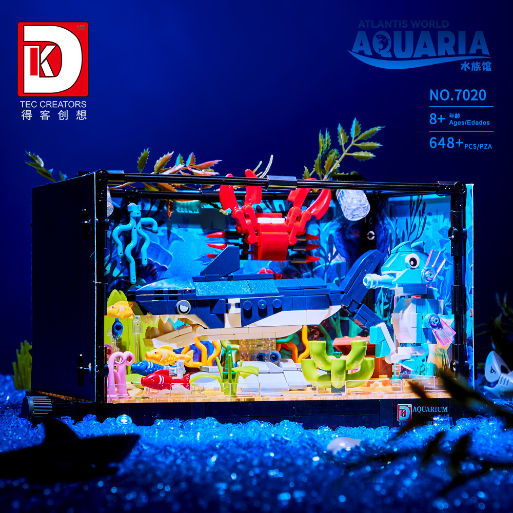 648PCS Shark Ecosystem Tank Bu - Aquarium Fish Shark incelemesi ve fiyatı