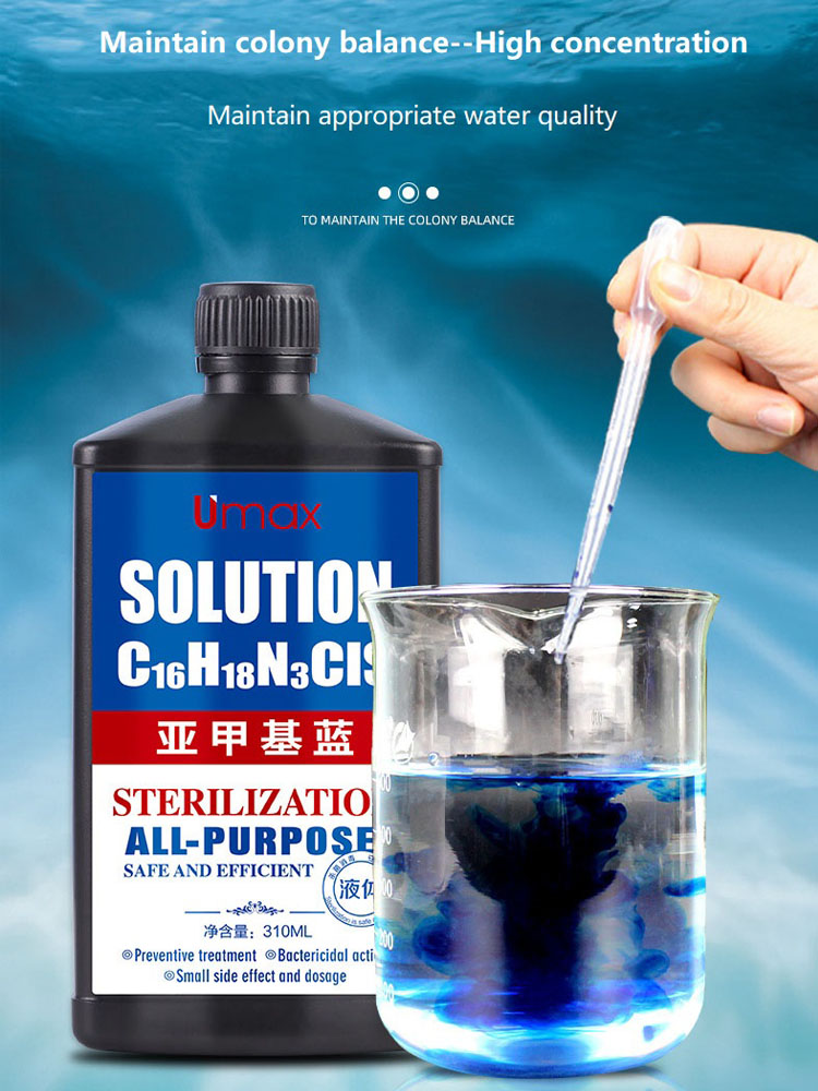Methylene Blue Solution for Aq - Aquarium Fish Koi incelemesi ve fiyatı