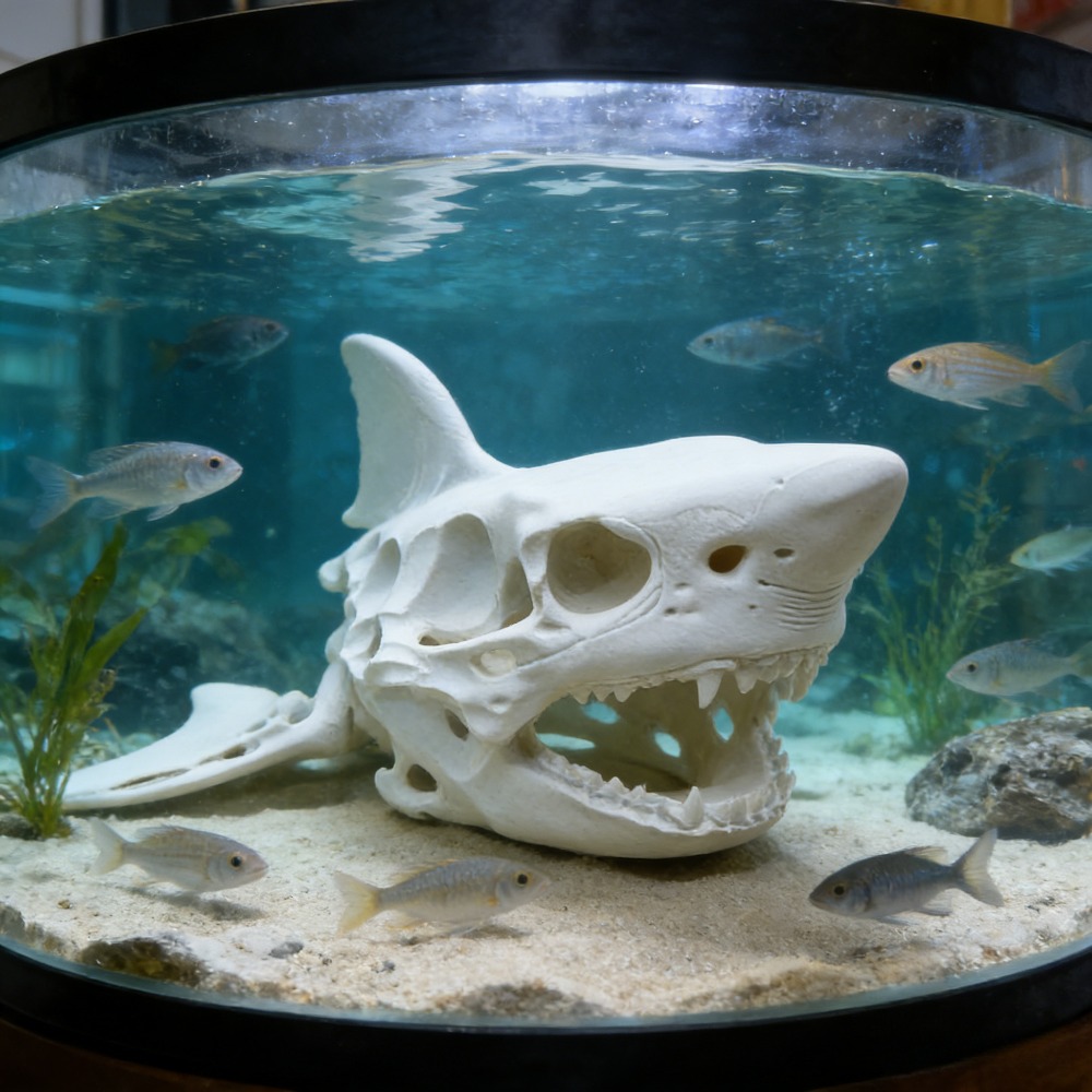 3D Printing Shark Skull Skelet - Aquarium Fish Shark incelemesi ve fiyatı