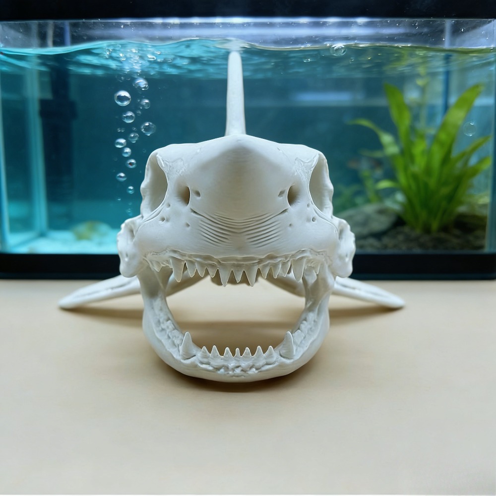 3D Printing Shark Skull Skelet - Aquarium Fish Shark incelemesi ve fiyatı