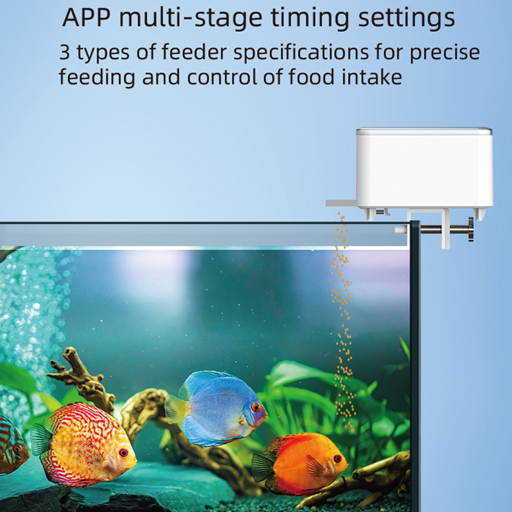 WiFi Smart Automatic Feeder Aq - Aquarium Fish App incelemesi ve fiyatı