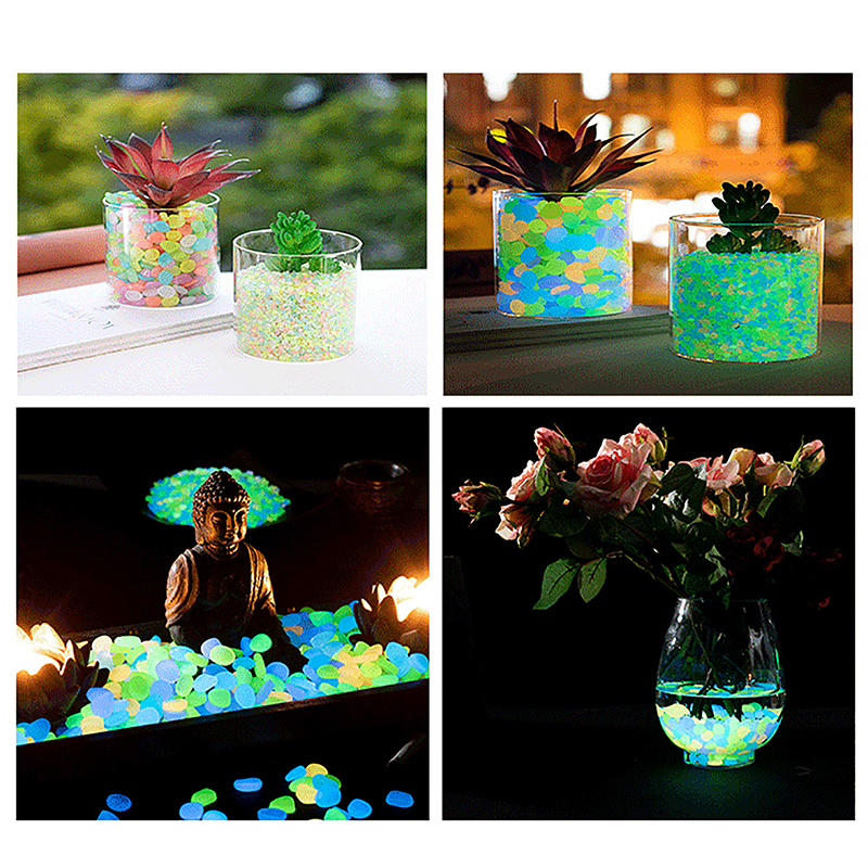 C 100pcs Garden Decor Luminous - Aquarium Fish That Glow In The Dark incelemesi ve fiyatı