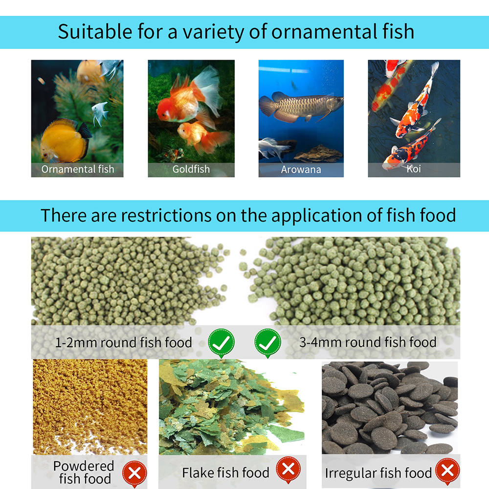 100ML Large Capacity Fish Feed - Aquarium Fish App incelemesi ve fiyatı
