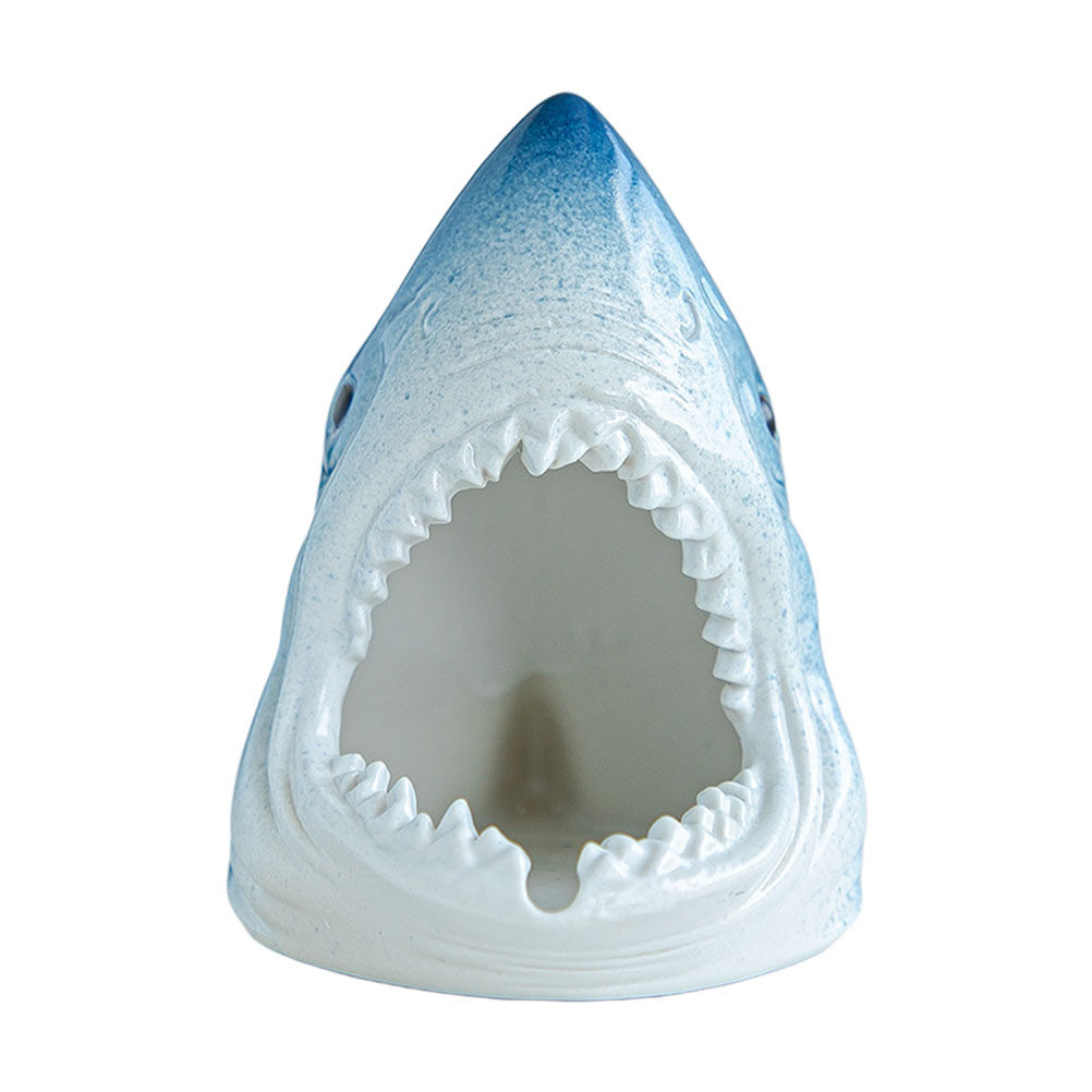 Ceramic Shark Head Statue Fish - Aquarium Fish Shark incelemesi ve fiyatı