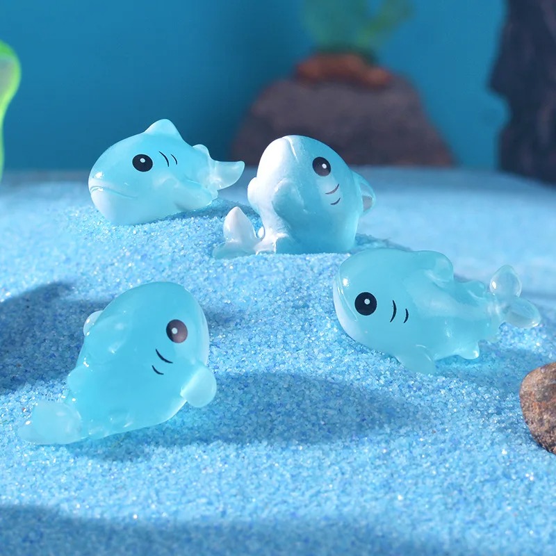 4pcs Luminous Shark Ornament S - Aquarium Fish Shark incelemesi ve fiyatı