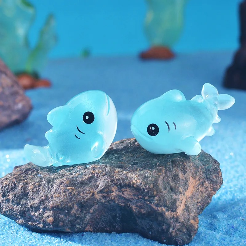 4pcs Luminous Shark Ornament S - Aquarium Fish Shark incelemesi ve fiyatı