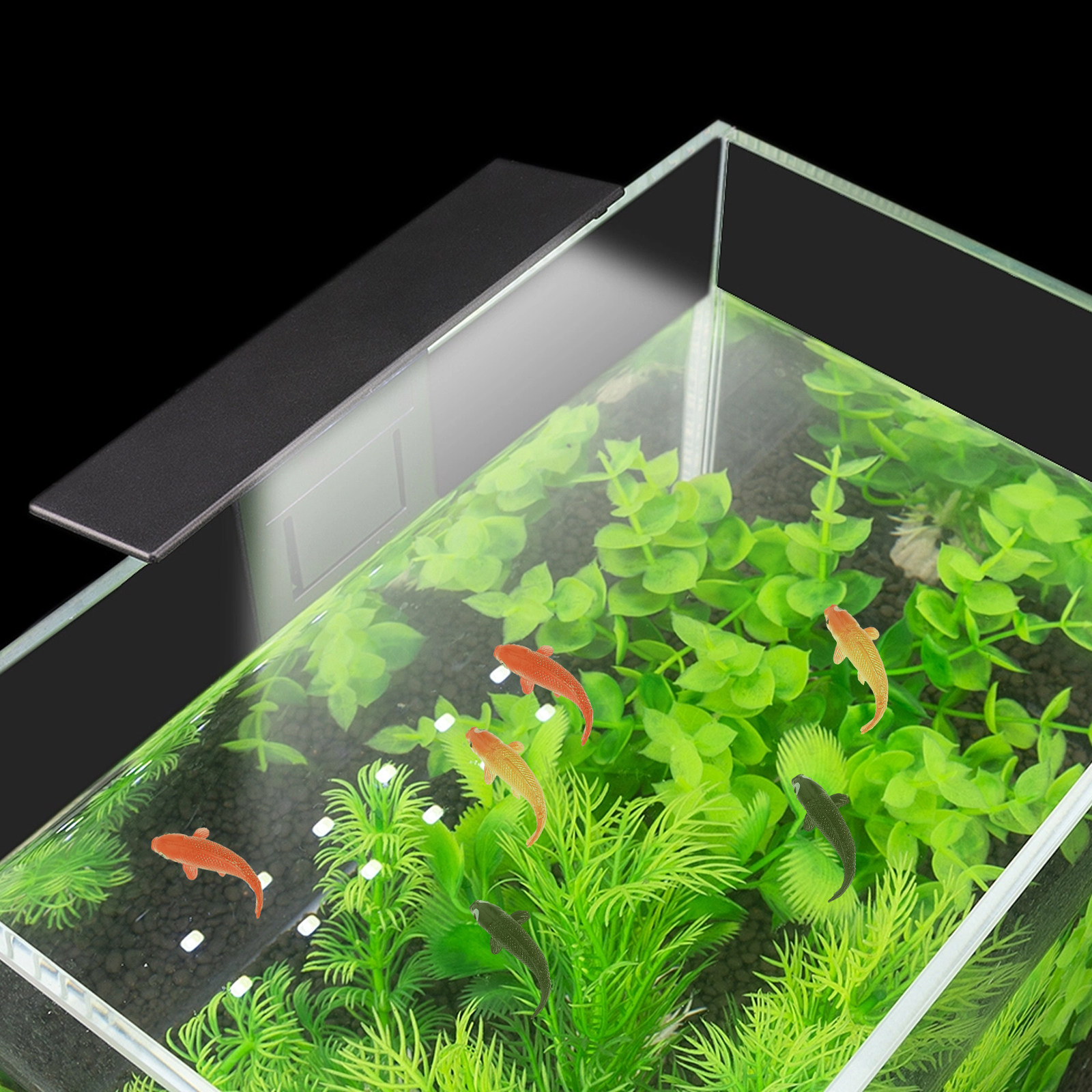 10Pcs Mini Artificial Koi Gold - Aquarium Fish Koi incelemesi ve fiyatı