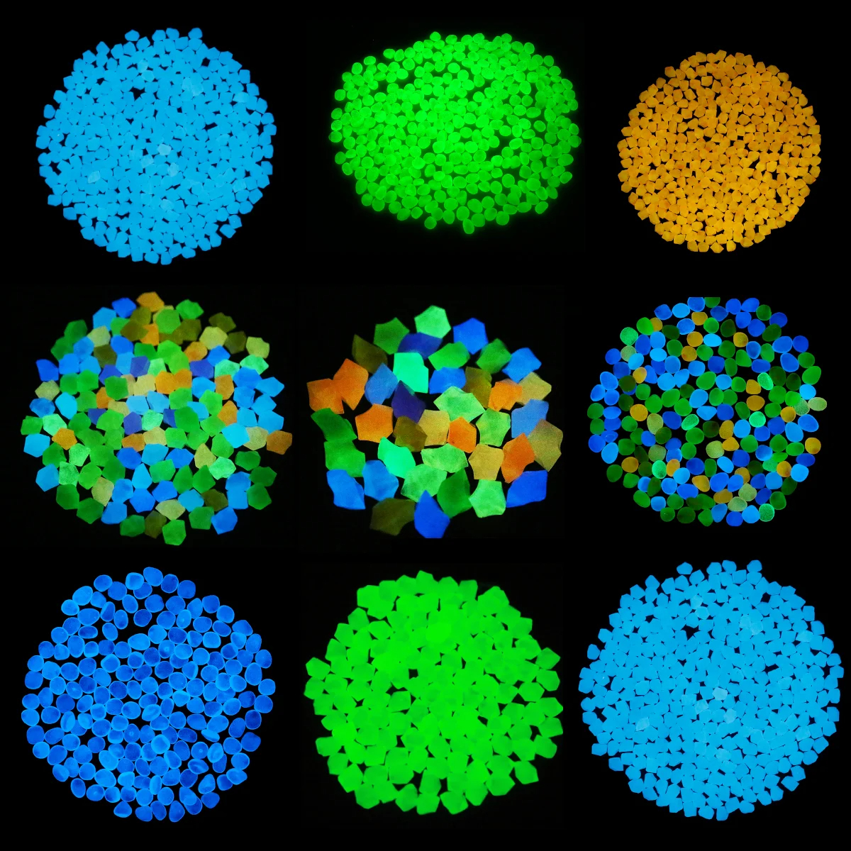 300Pcs Glow Rocks in The Dark  - Aquarium Fish That Glow In The Dark incelemesi ve fiyatı