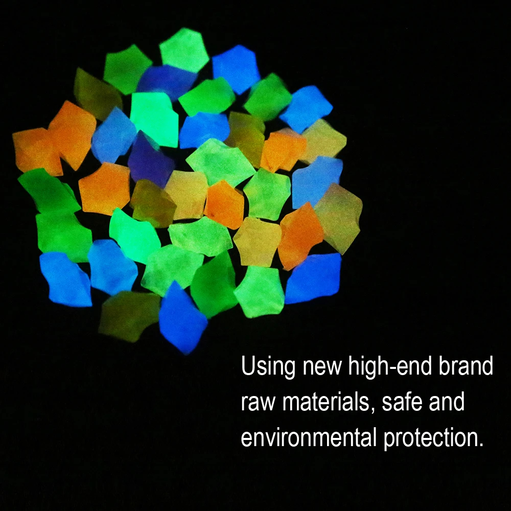 300Pcs Glow Rocks in The Dark  - Aquarium Fish That Glow In The Dark incelemesi ve fiyatı