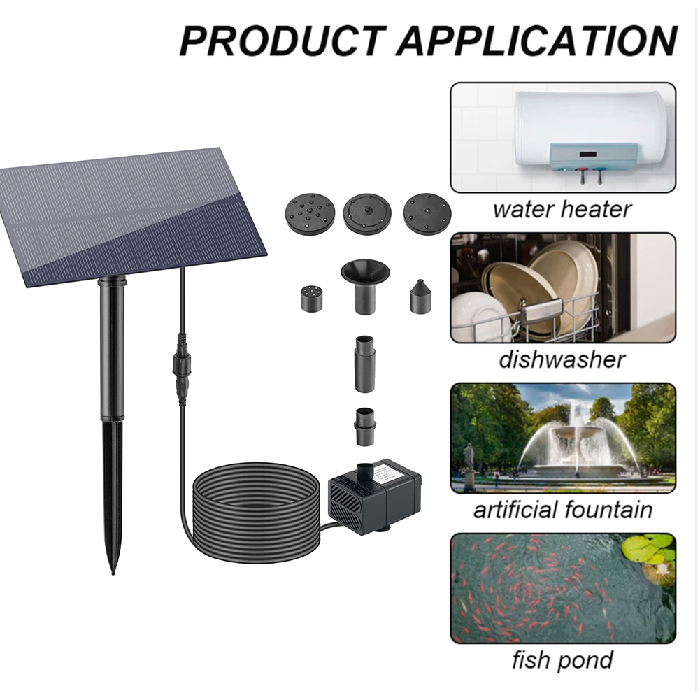 5W 5V Water Fountain Garden De - Aquarium Fish Care incelemesi ve fiyatı