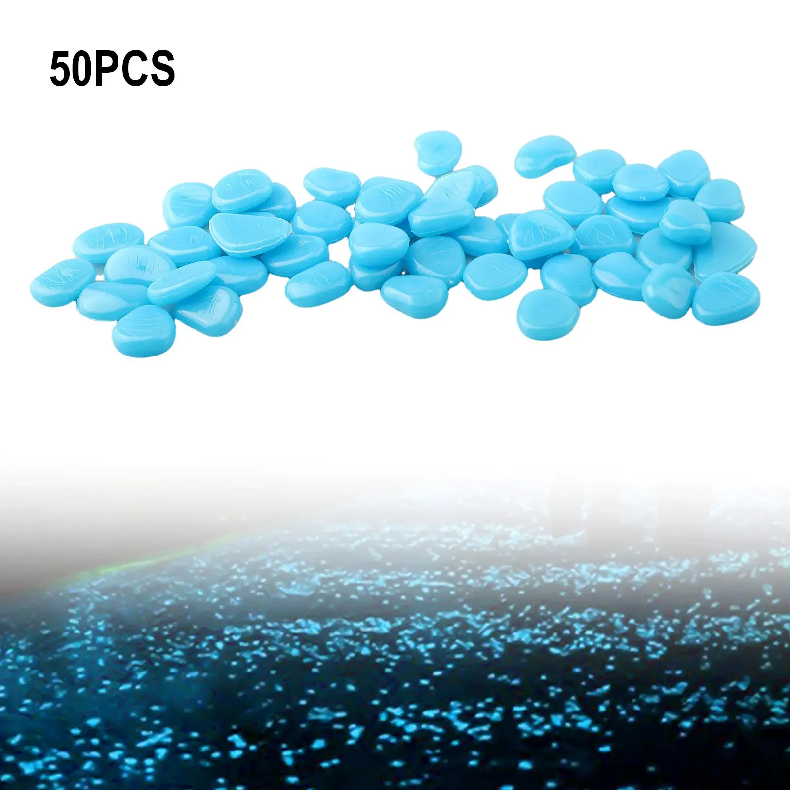 50PCS/Set Glow In The Dark Peb - Aquarium Fish That Glow In The Dark incelemesi ve fiyatı