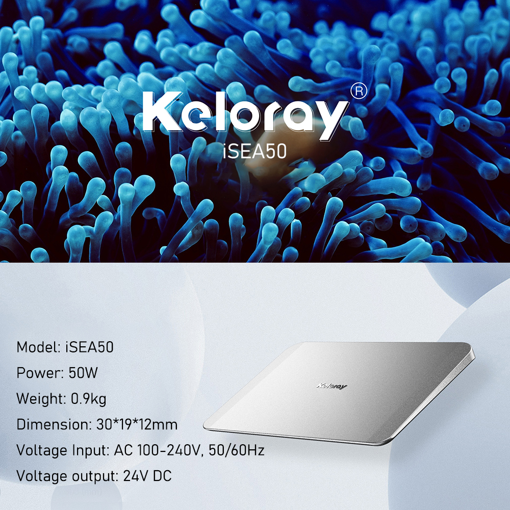 Keloray iSEA50 50W Fanless Ful - Aquarium Fish App incelemesi ve fiyatı