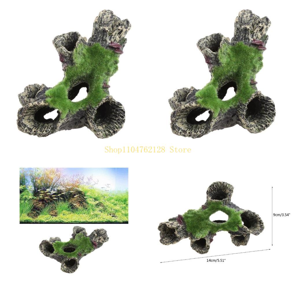 Aquarium Resin Cave Moss Tree  - Aquarium Fish For Sale incelemesi ve fiyatı