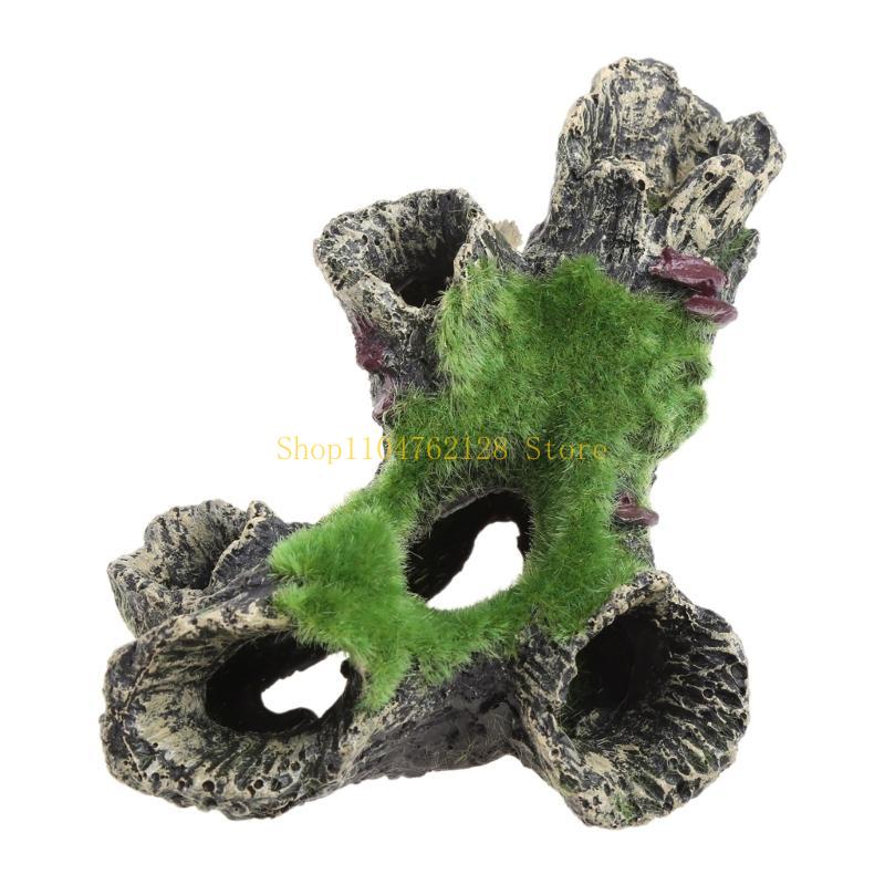 Aquarium Resin Cave Moss Tree  - Aquarium Fish For Sale incelemesi ve fiyatı