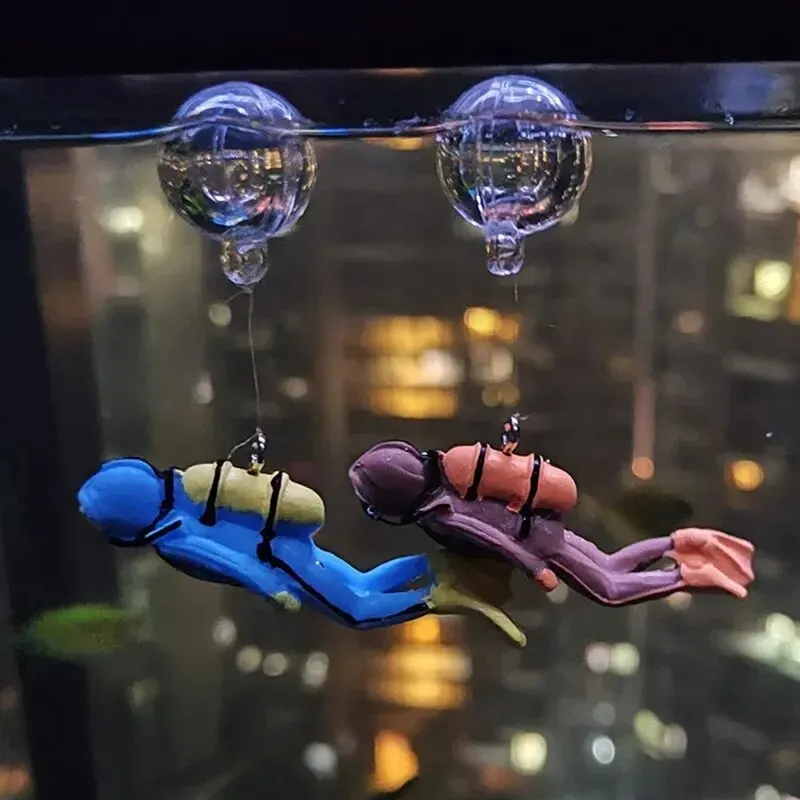 Fish Tank Diver Ornaments Land - Aquarium Fish Popular incelemesi ve fiyatı
