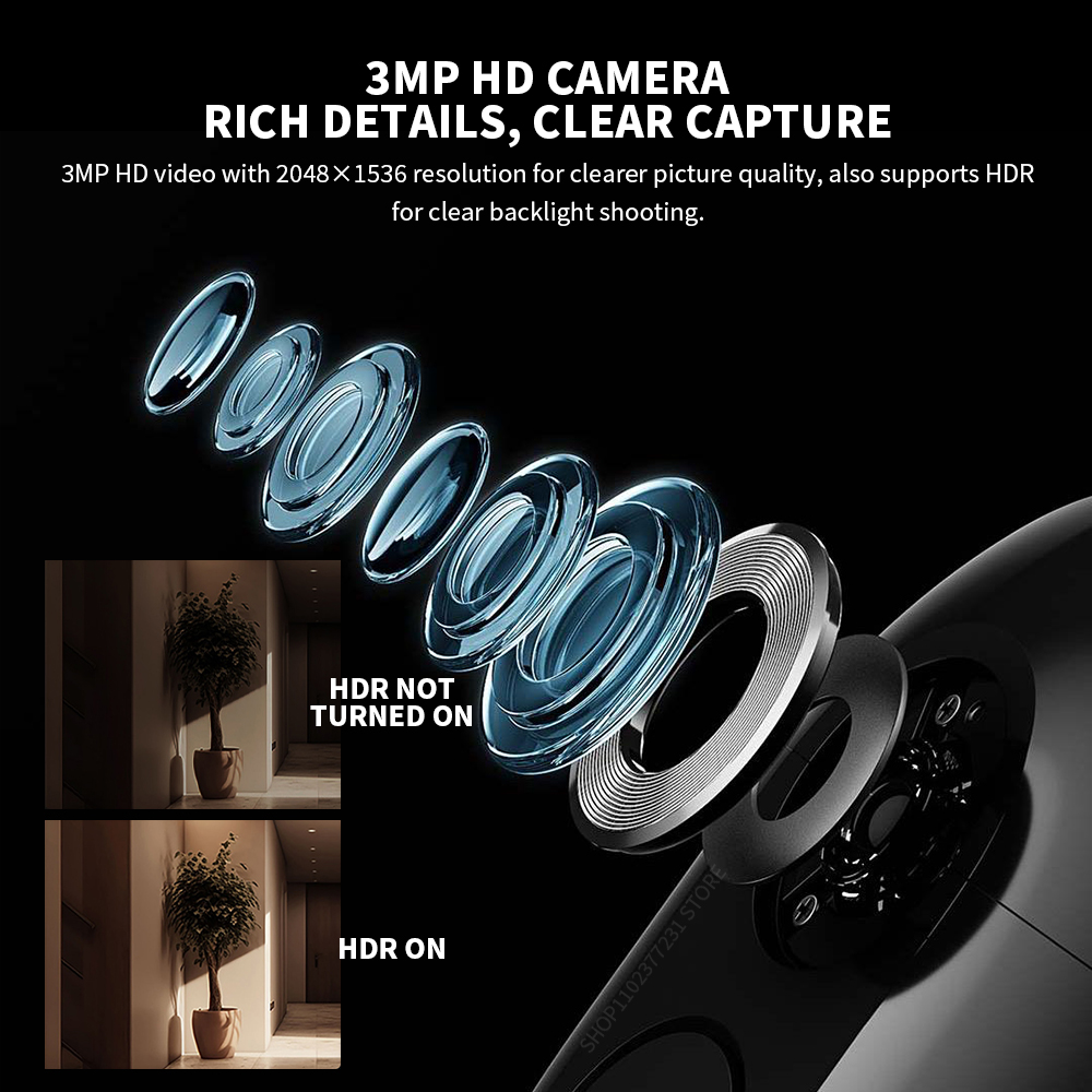 Xiaomi Smart Cat Eye 2 3MP HD  - Aquarium Xiaomi incelemesi ve fiyatı
