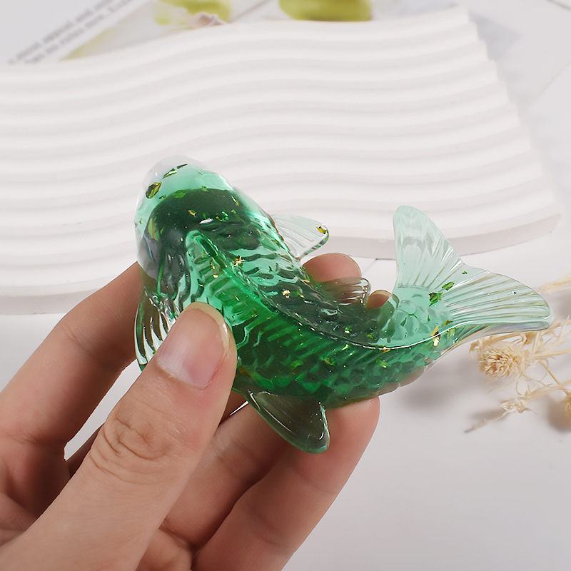 3D Koi Fish Shaped Epoxy Resin - Aquarium Fish Koi incelemesi ve fiyatı