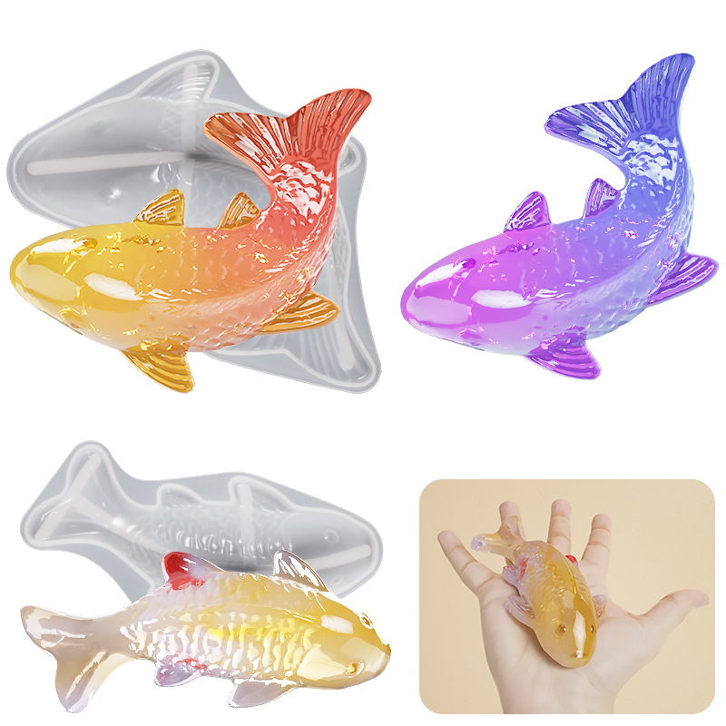 3D Koi Fish Shaped Epoxy Resin - Aquarium Fish Koi incelemesi ve fiyatı