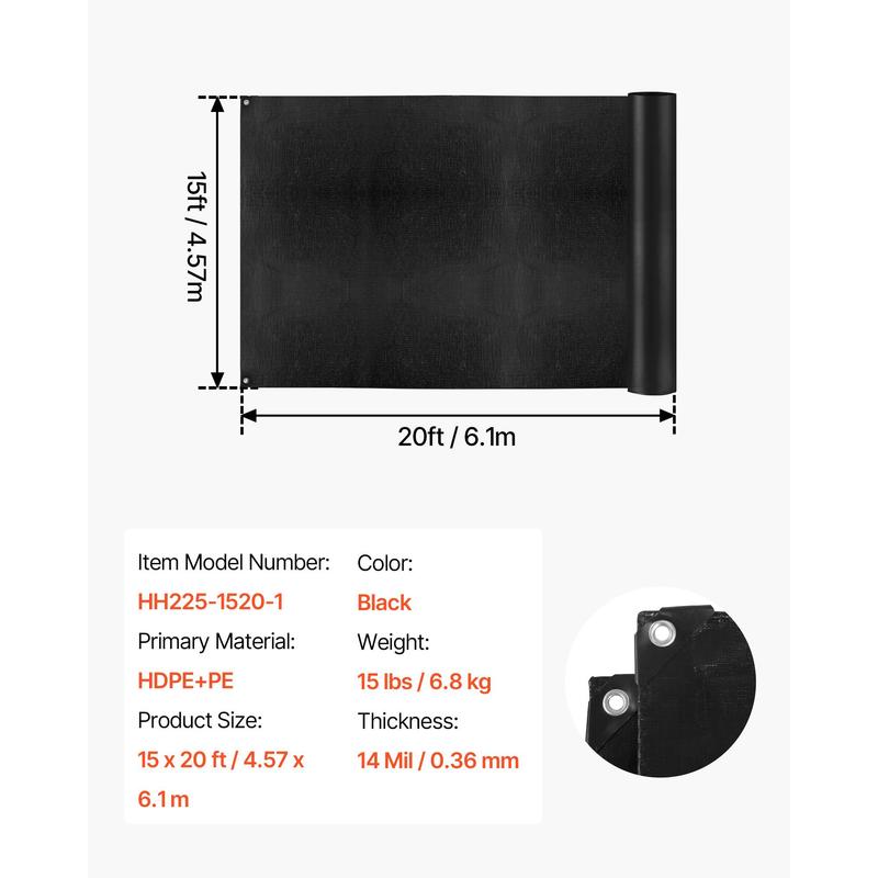 15 x 20 ft Pond Liner, 14 Mil  - Aquarium Fish Koi incelemesi ve fiyatı