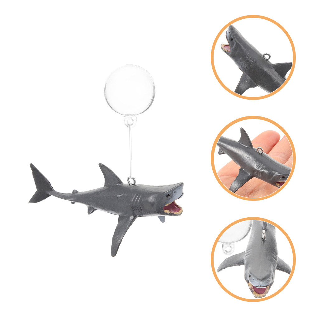 1Set Realistic Shark-Shaped Fl - Aquarium Fish Shark incelemesi ve fiyatı