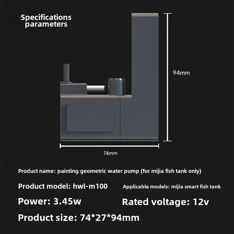 1pcs For Xiaomi Mijia smart aq - Aquarium Xiaomi incelemesi ve fiyatı