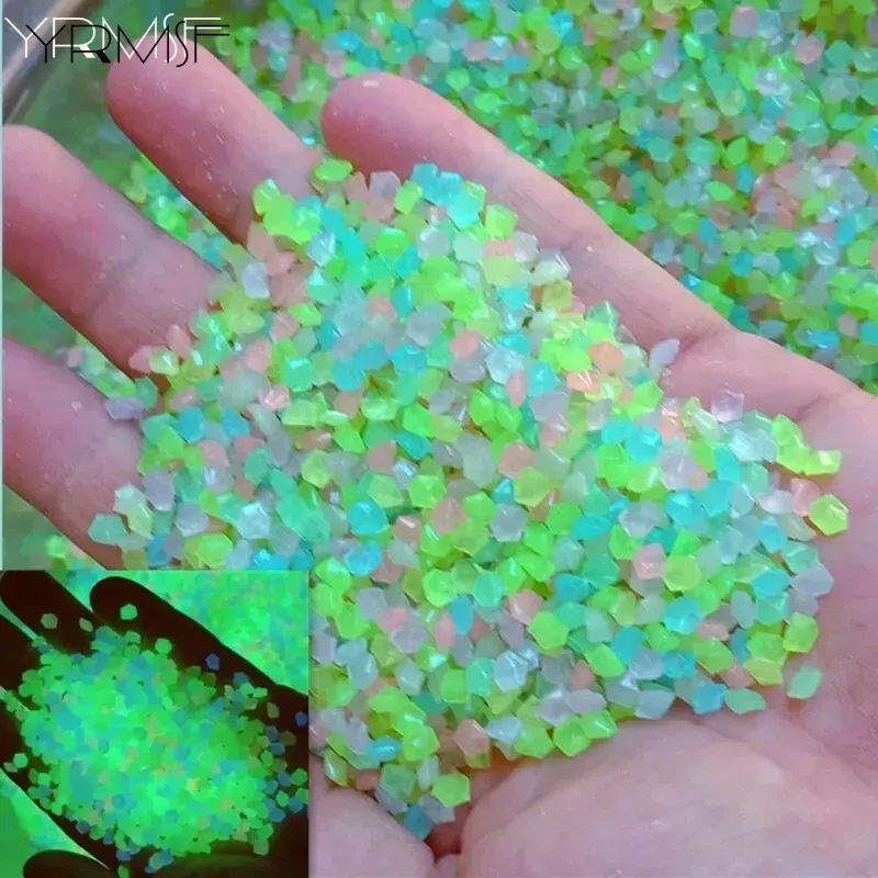 1000pcs 3-5mm Luminous Sand Gl - Aquarium Fish That Glow In The Dark incelemesi ve fiyatı