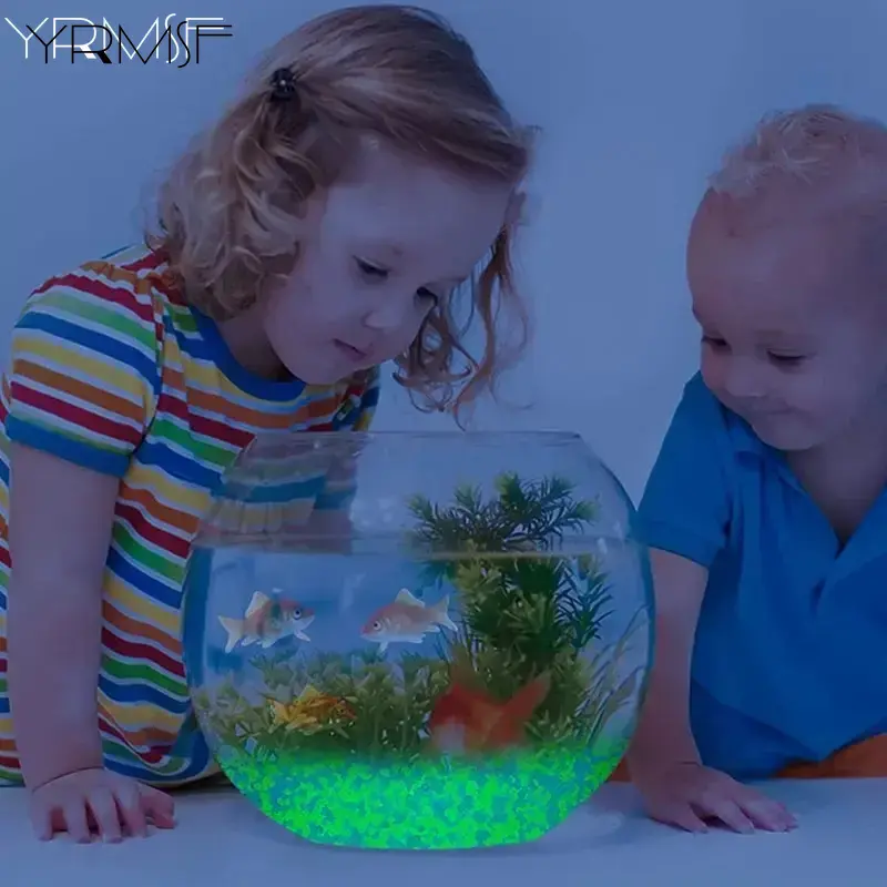 1000pcs 3-5mm Luminous Sand Gl - Aquarium Fish That Glow In The Dark incelemesi ve fiyatı