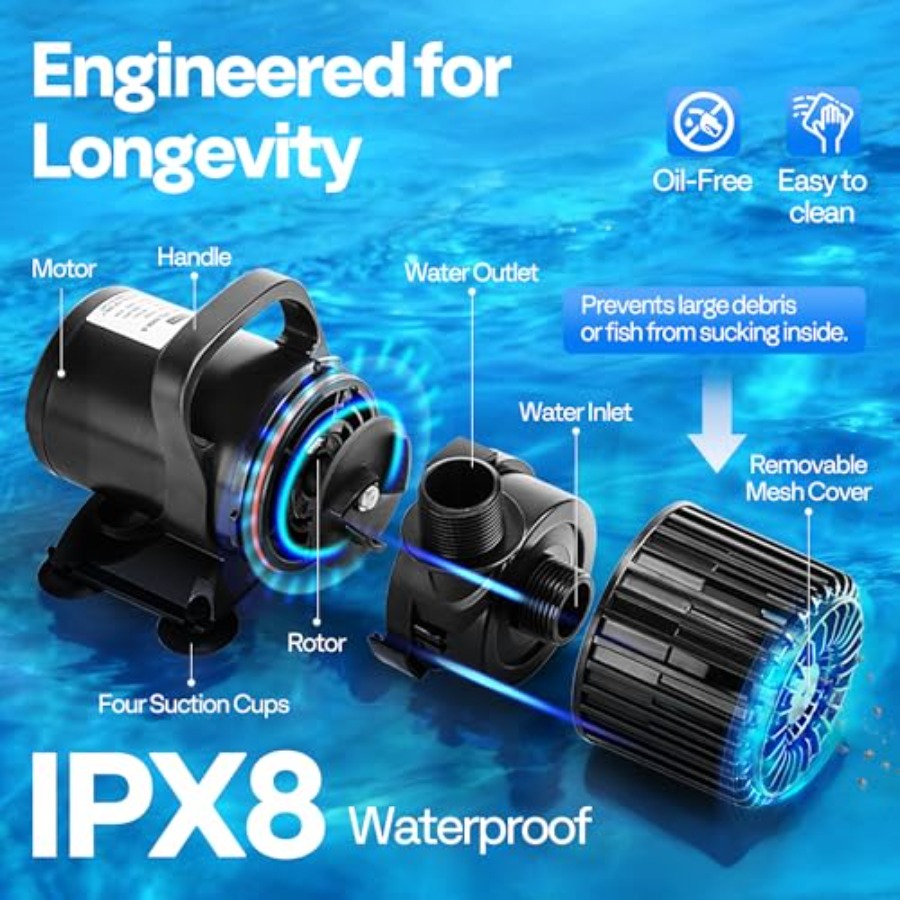 Electric 120W Submersible Wate - Aquarium Fish Koi incelemesi ve fiyatı