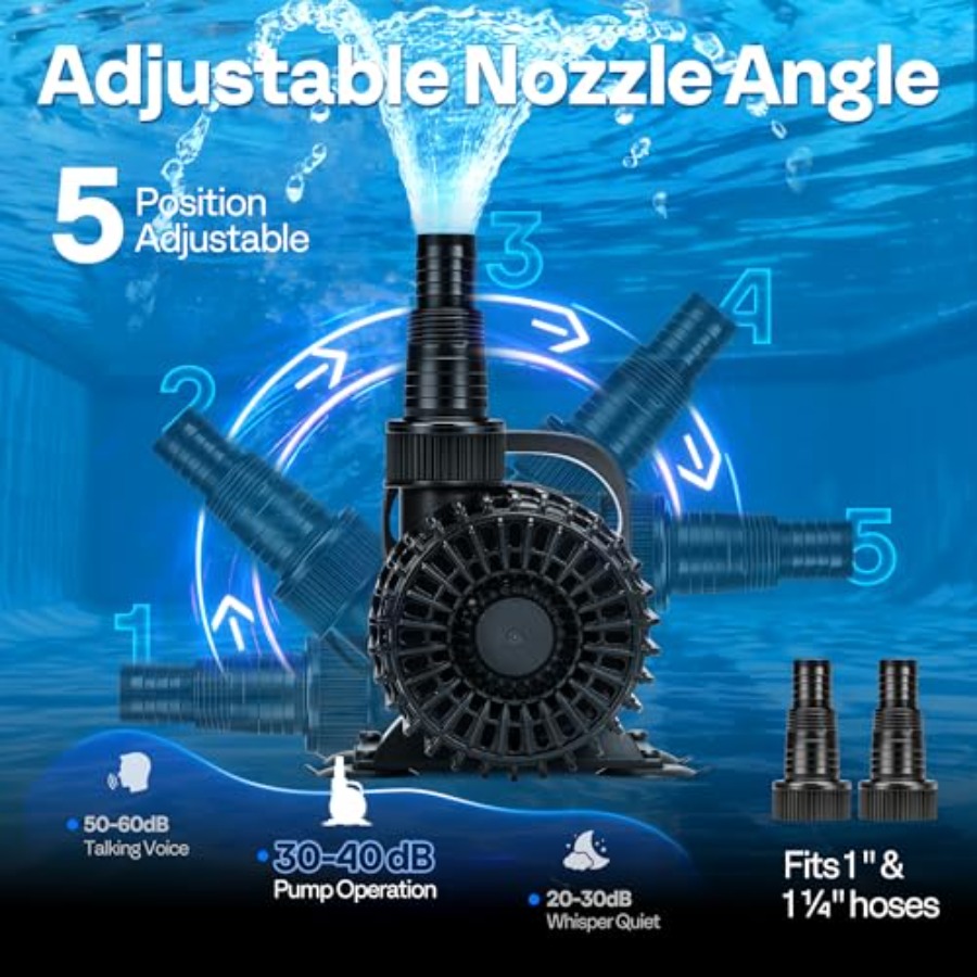 Electric 120W Submersible Wate - Aquarium Fish Koi incelemesi ve fiyatı