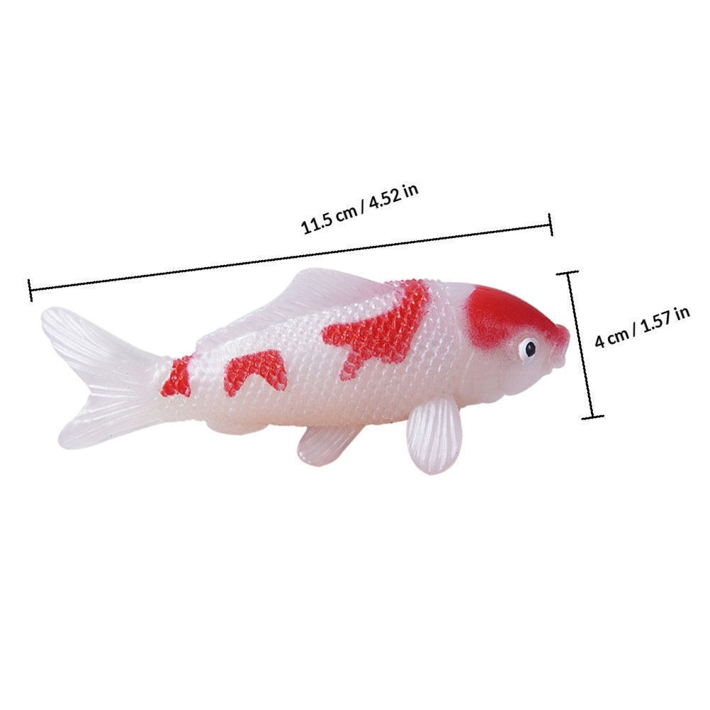 5Pcs Realistic Koi Fish Artifi - Aquarium Fish Koi incelemesi ve fiyatı