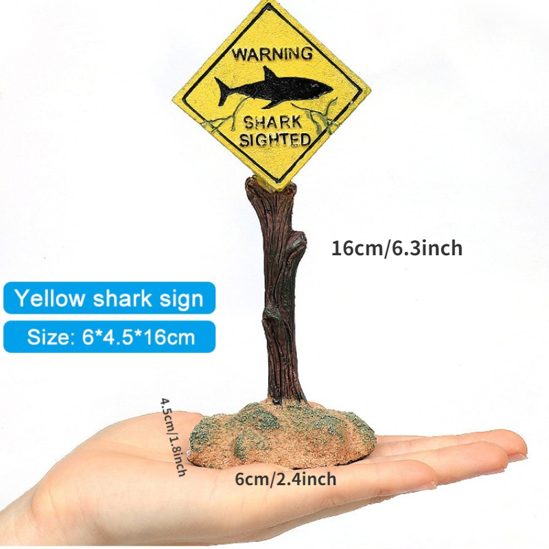 1Pc Resin Aquarium Decoration  - Aquarium Fish Shark incelemesi ve fiyatı