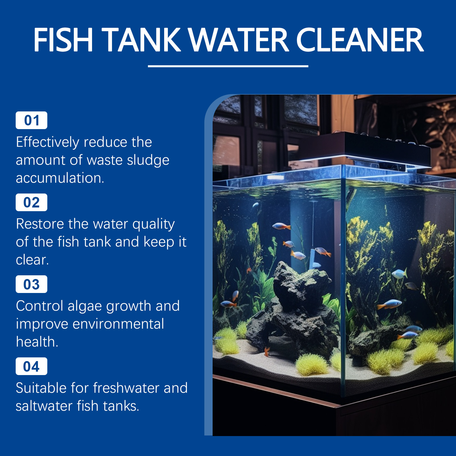 Aquarium Water Clarifier 100ml - Aquarium Fish Care incelemesi ve fiyatı