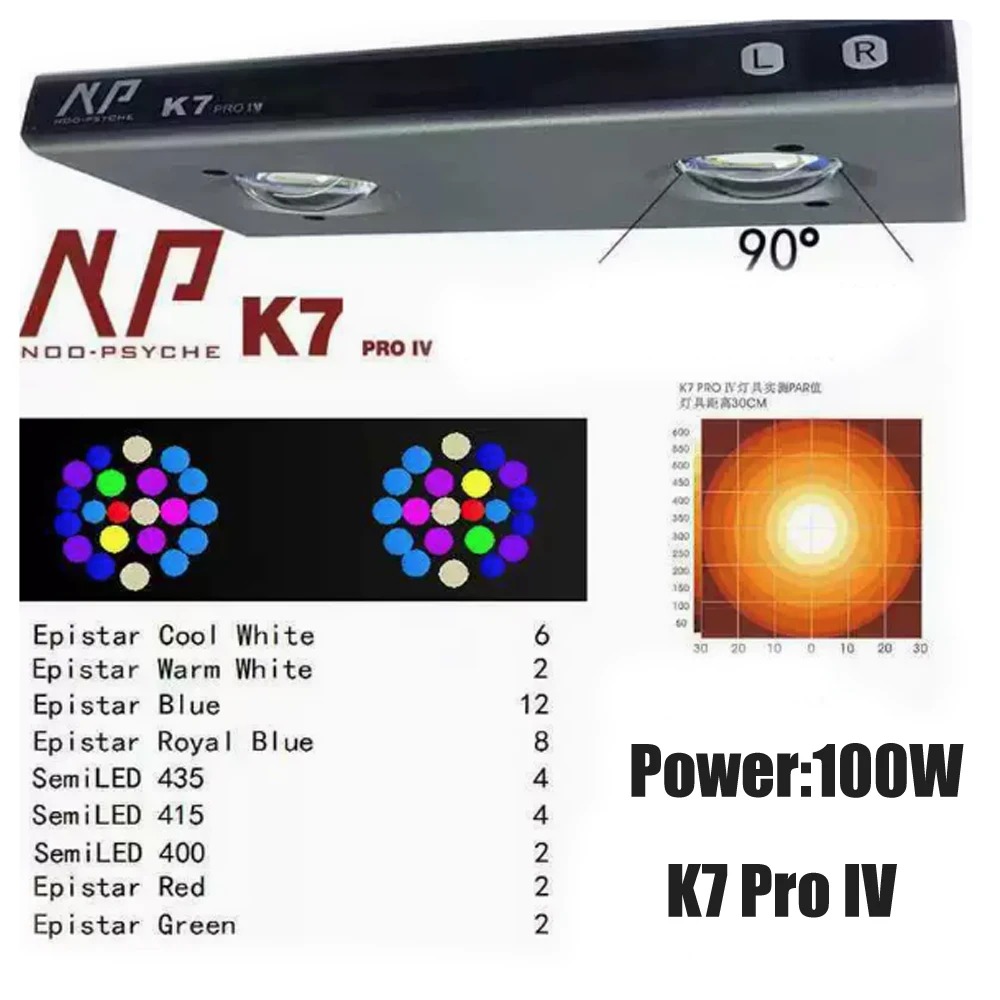 Noopsyche NP K7Pro IV 100W App - Aquarium Fish App incelemesi ve fiyatı
