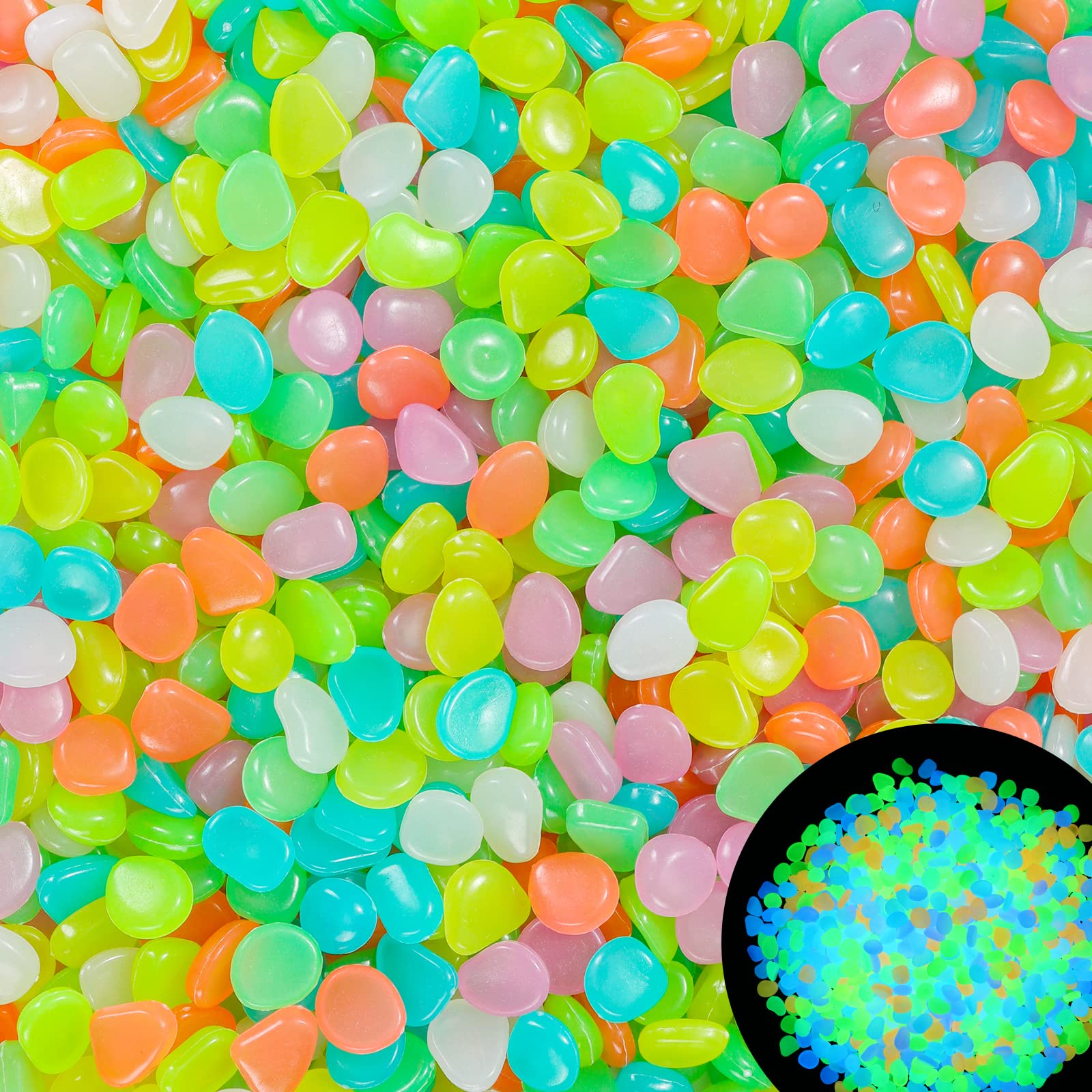 100Pcs Glow in the Dark Garden - Aquarium Fish That Glow In The Dark incelemesi ve fiyatı