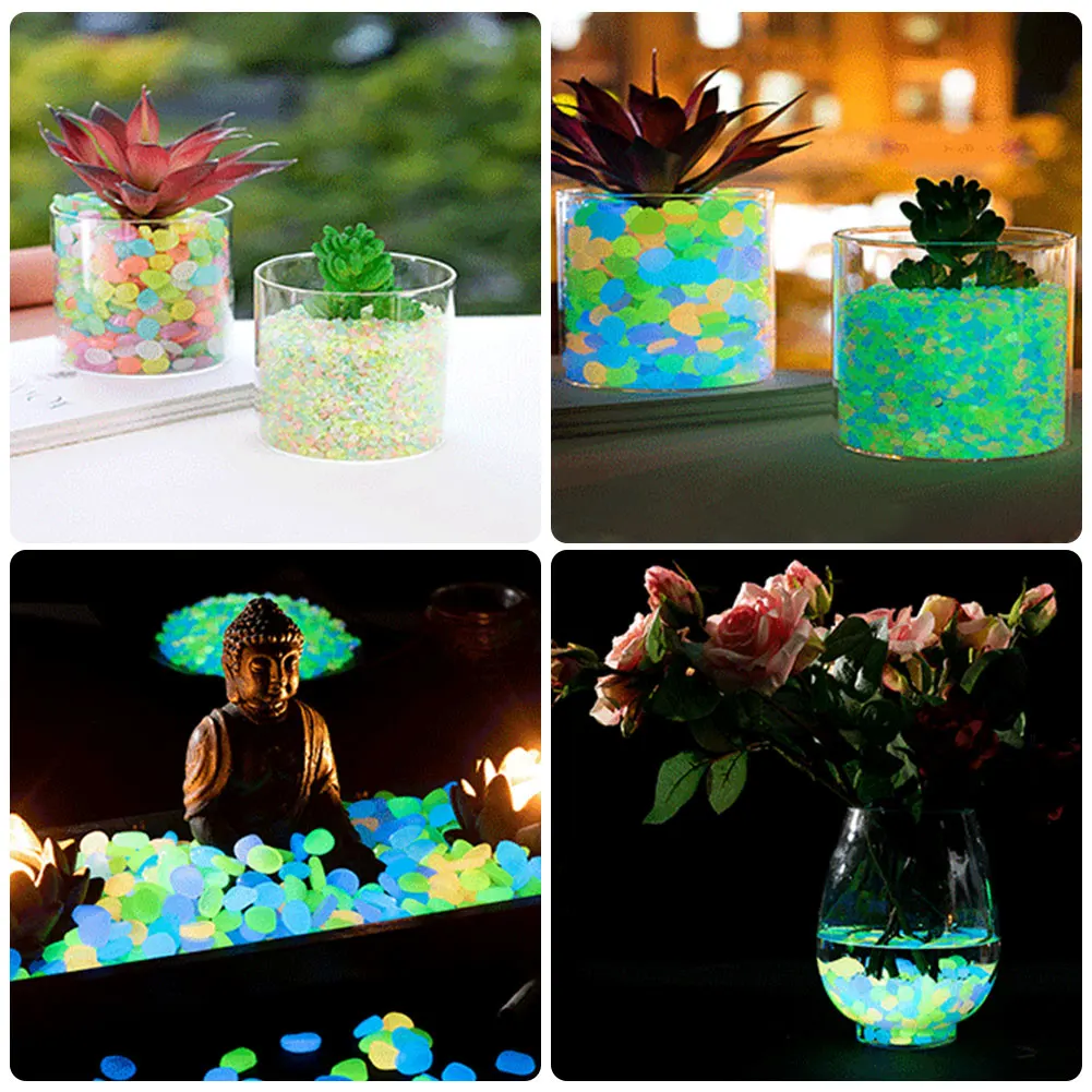 100Pcs Pebbles Glow In The Dar - Aquarium Fish That Glow In The Dark incelemesi ve fiyatı