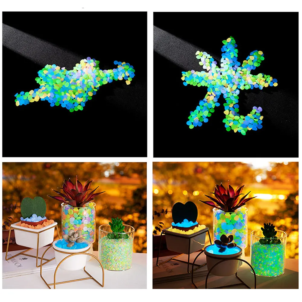 100Pcs Pebbles Glow In The Dar - Aquarium Fish That Glow In The Dark incelemesi ve fiyatı