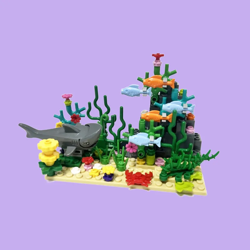City MOC Aquarium Underwater W - Aquarium Fish Shark incelemesi ve fiyatı