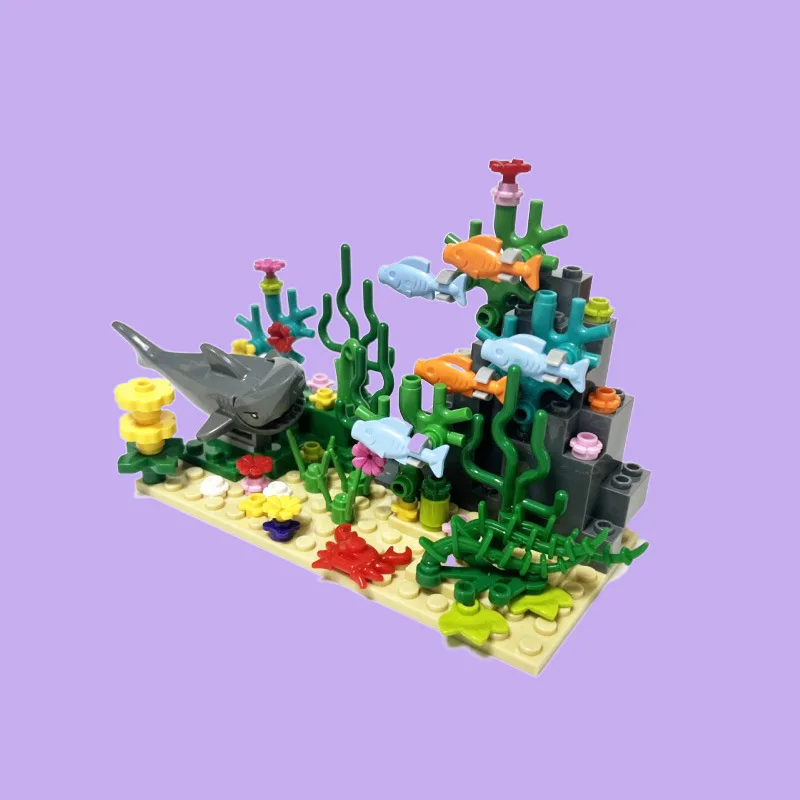 City MOC Aquarium Underwater W - Aquarium Fish Shark incelemesi ve fiyatı